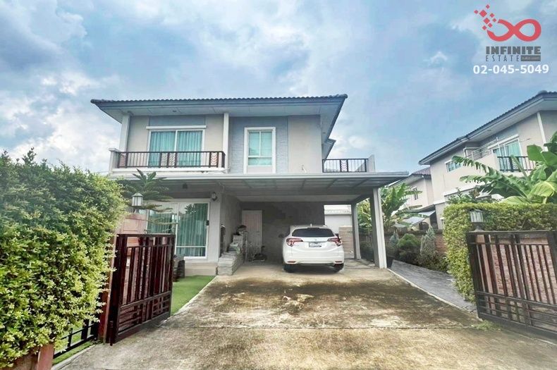 - ขายบ้านเดี่ยว 2 ชั้น 54 ตร.ว. ภัสสร เพรสทีจ จตุโชติ - วัชรพล ใกล้ทางพิเศษฉลองรัช
