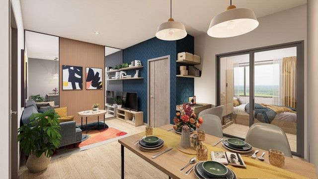 - ให้เช่าคอนโด Park24 2 ห้องนอน ห้องมุม 52 ตรม. 2 ห้องนอน 1 ห้องน้ำ ชั้น 14