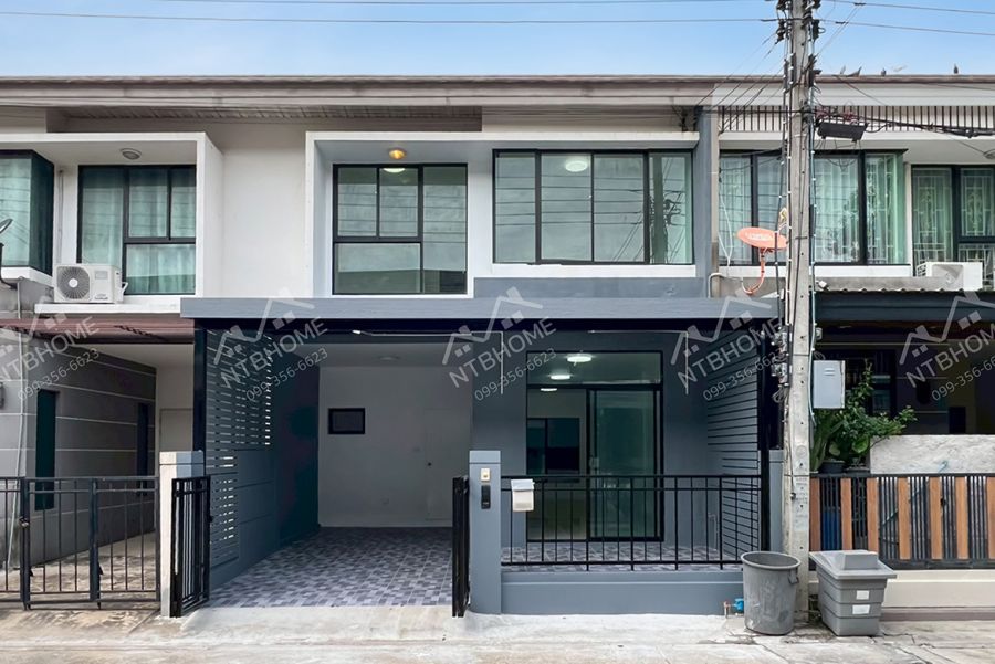 - เดอะวิลล่า บางบัวทอง ปรับปรุงใหม่ ต่อเติมครบพร้อมอยู่ ทำเลดี ติดถนนใหญ่