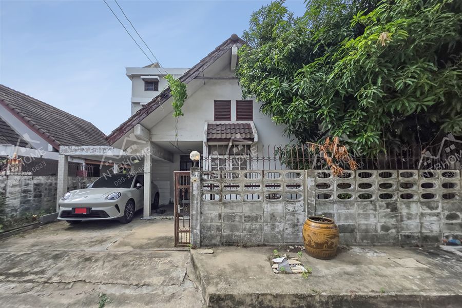 - บ้านแฝดชั้นเดียว ศิริทรัพย์ ปากเกร็ด ทำเลดี เข้าซอยไม่ลึก ใกล้เซ็นทรัล แจ้งวัฒนะ