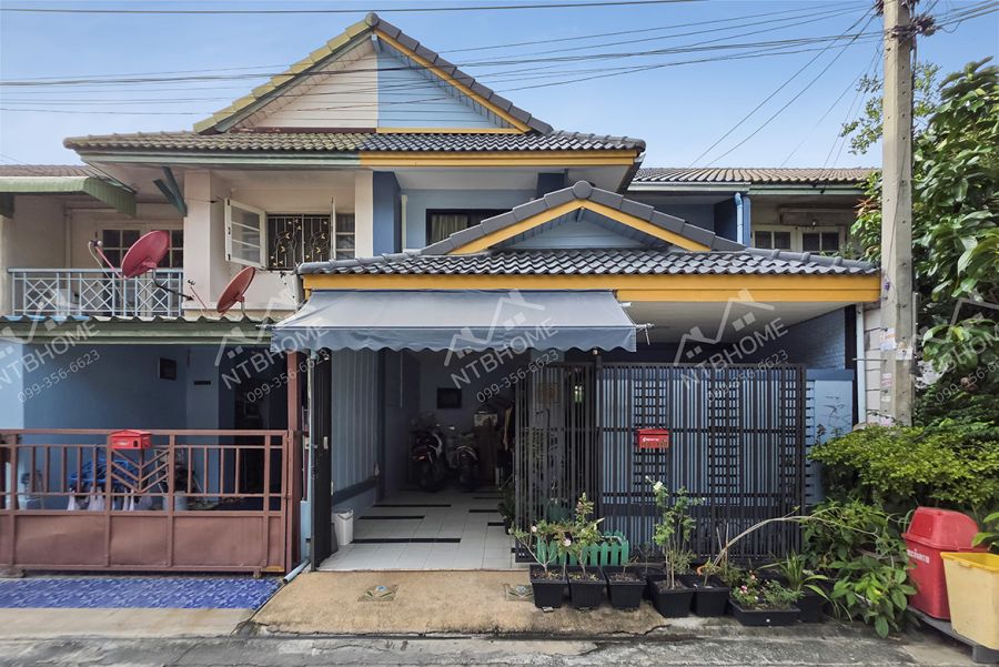 - พฤกษา 3 ริมคลอง 3 บางบัวทอง ต่อเติมครบ ทำเลดีในซอยวัดลาดปลาดุก
