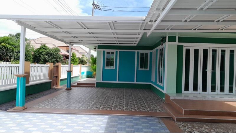- ขายบ้านเดี่ยวชั้นเดียว หลังมุม โครงการบ้านนนทวรรณ จังหวัดระยอง ทำเลดี เดินทางสะดวก