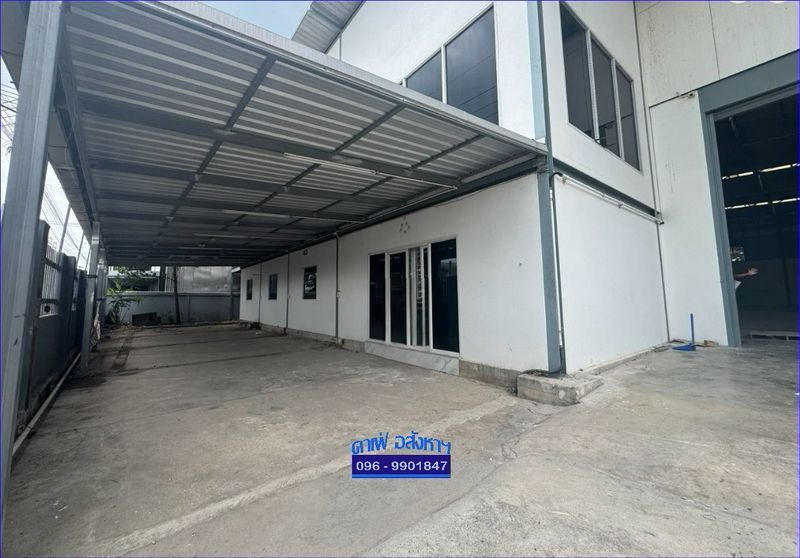 - ให้เช่าโรงงาน/โกดังพร้อมออฟฟิศย่านคลอง 7 - อ.ลำลูกกา ปทุมธานี ทำเลดี