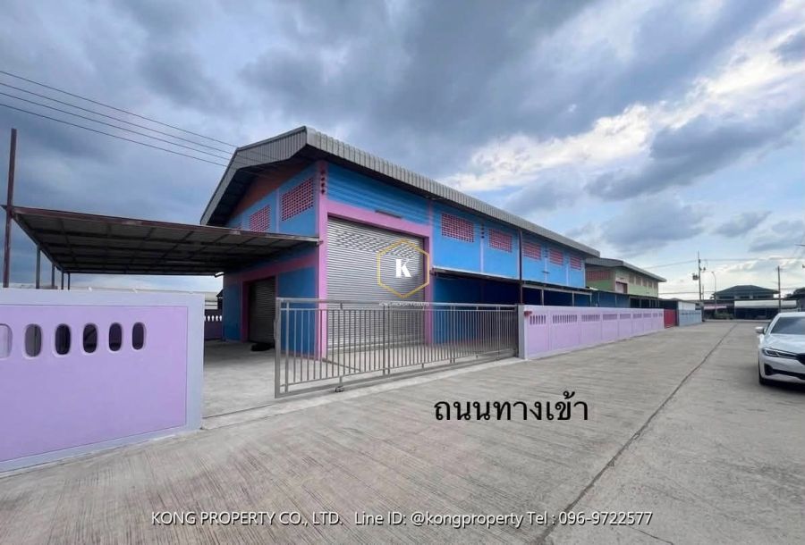 - ให้เช่าโกดัง คลองพระอุดม ลาดหลุมแก้ว ปทุมธานี มีห้องพัก3ห้อง