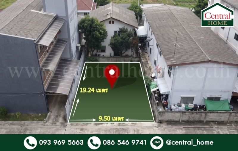 - ที่ดินเปล่า ซอย ประดับศุข ใกล้โรบินสันศรีสมาน ทำเลดี ราคาถูก