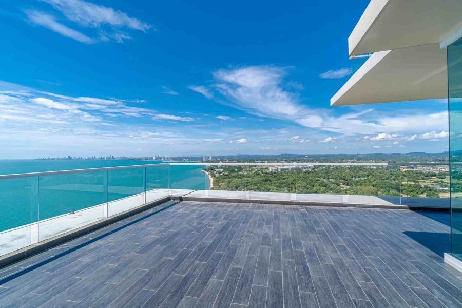 - ขาย Penthouse หรู Del Mare Bangsaray วิวทะเลแบบพาโนรามาคอนโดติดหาดบางเสร่ 3 ห้องนอน