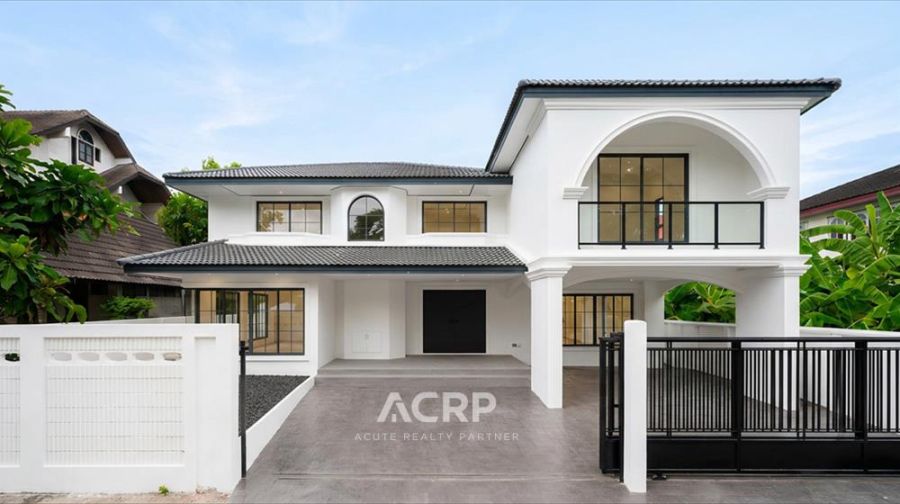 - ขายบ้านหรู บางนา - ตราด กม. 12 Windsor Residence at Bangna ใกล้รถไฟฟ้า สถานีบางนา