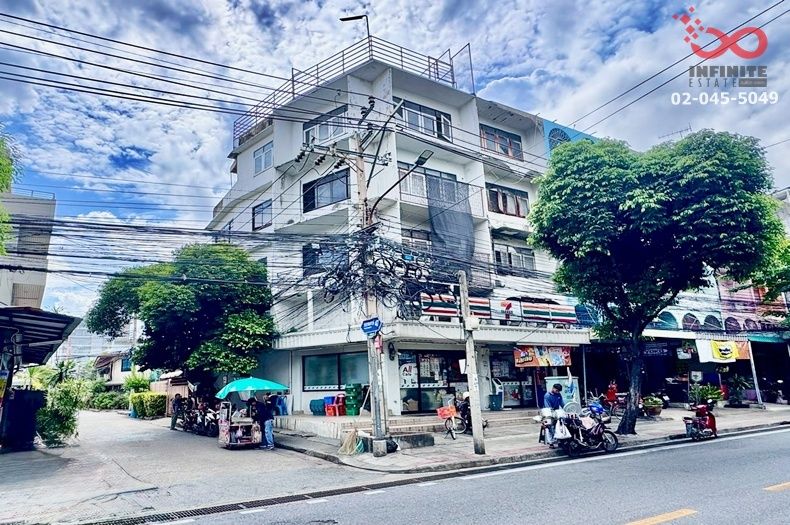 - ขายอาคารพาณิชย์ 4.5 ชั้น 45 ตร.ว. ประชาสงเคราะห์ ดินแดง หลังมุม ติดถนน ใกล้ MRT ห้วยขวาง