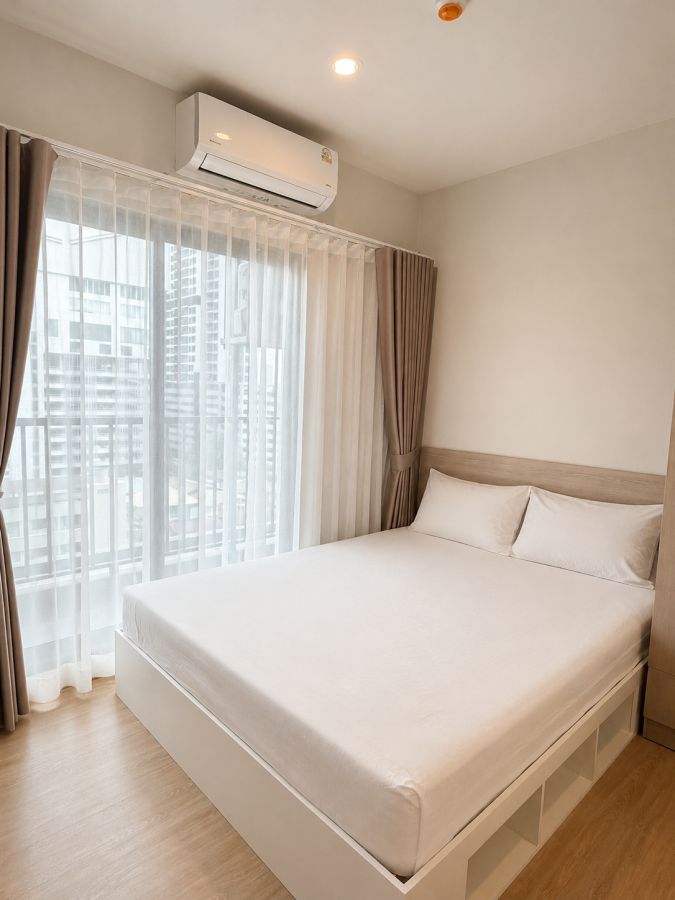 - เจ้าของปล่อยเช่าเอง ห้องใหม่ แต่งครบ Niche Mono Bangpo 1 ห้องนอน 28 ตร.ม 16,500 RentNex By SENA