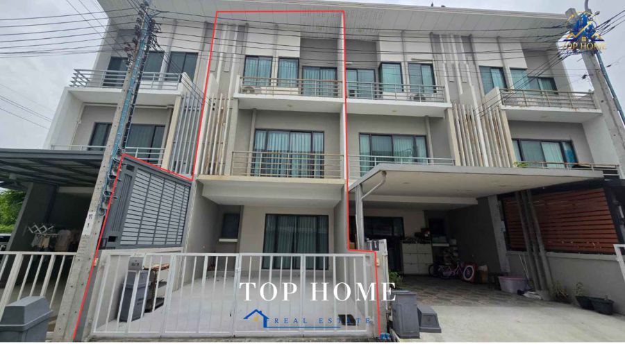 - ขายทาวน์โฮม 3 ชั้น โครงการ เจ แกรนด์ สาทร กัลปพฤกษ์ (J Grand Sathorn-Kanlapaphruek)