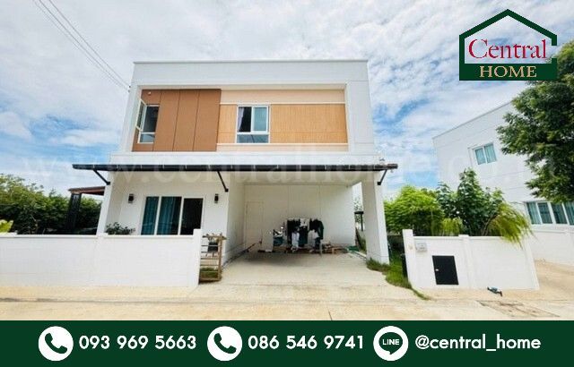 - บ้านเดี่ยว โมเดน พระราม 2 หลังริม พันท้ายนรสิงห์ สมุทรสาคร บ้านสวย ราคาถูก