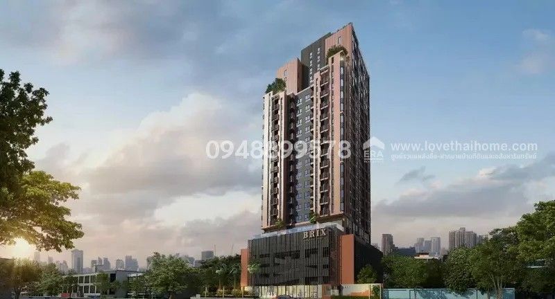 - ขายด่วน บริกซ์ คอนโดมิเนียม (Brix Condominium) จรัญสนิทวงศ์ 34.58 ตรม. ชั้น 22 คอนโดวิวโค้งแม่น้ำเจ้าพระยา คอนโดวิวหลักล้าน ติด MRT สถานีสิรินธร