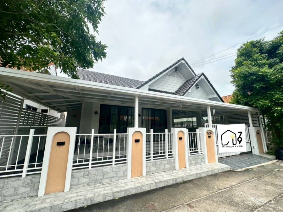 - ขายบ้านเดี่ยว ต้นทางรัก ใกล้แยกทับมา ตัวเมืองระยอง พร้อมเฟอร์นิเจอร์