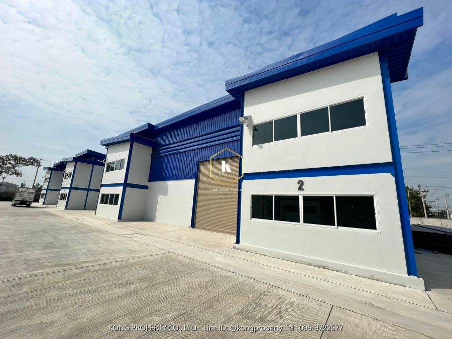 - ให้เช่าโรงงาน คลังสินค้า พื้นที่สีม่วง บางบัวทอง นนทบุรี ใกล้ถนน340