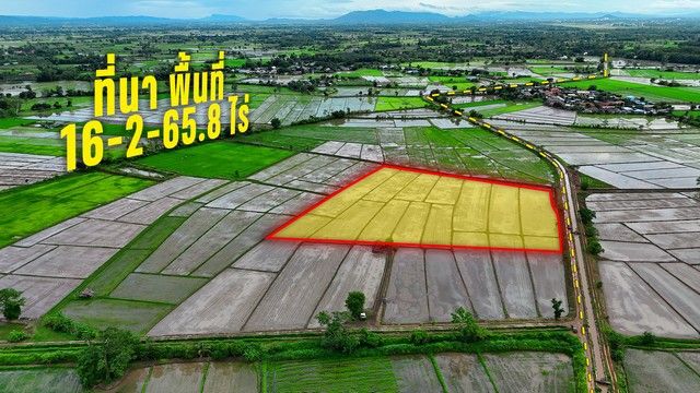- ขายที่นาแปลงใหญ่ 16 ไร่ ติดคลองชลประทาน อ.เมืองเชียงราย ใกล้สนามบิน