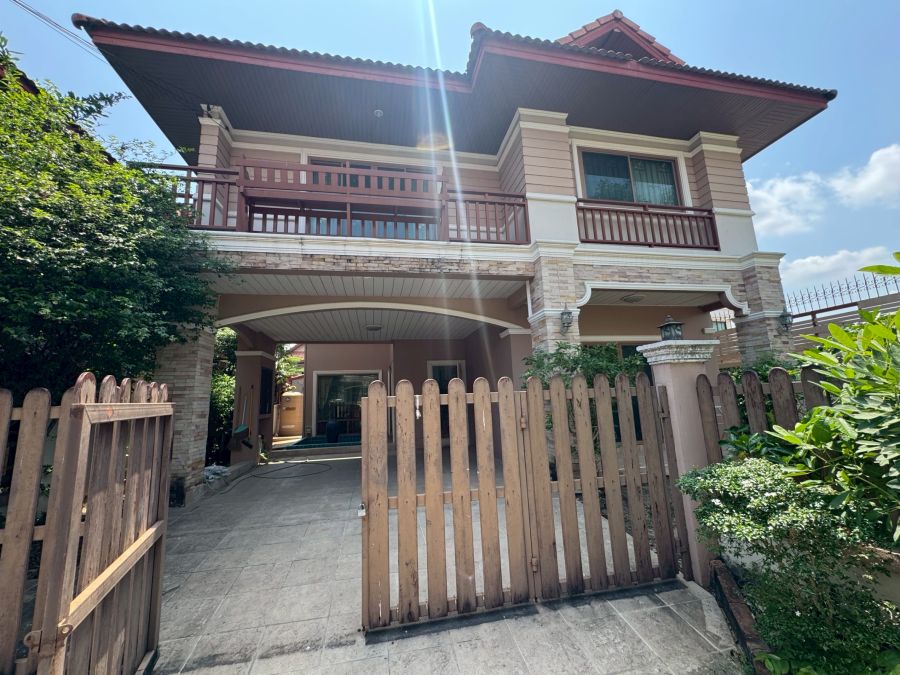 - ขายบ้านเดี่ยวมือสอง โครงการ นนนที (Nonnatree) หลังริม เนื้อที่ 57 ตร.ว.