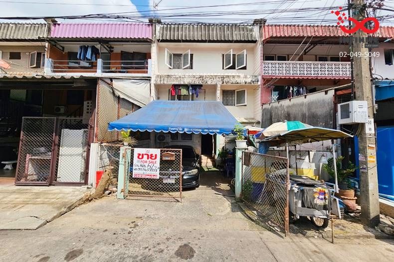 - ขายทาวน์เฮ้าส์ 3 ชั้น 62 ตรว. ม.การเคหะคลองจั่น นวมินทร์ 14 ใกล้แยกลำสาลี สวนพฤกษชาติคลองจั่น