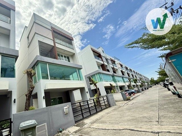 - ขาย โฮมออฟฟิศสุดหรูสไตล์ Modern Loft 4 ชั้น ใกล้มอเตอร์เวย์ เอแบคบางนา