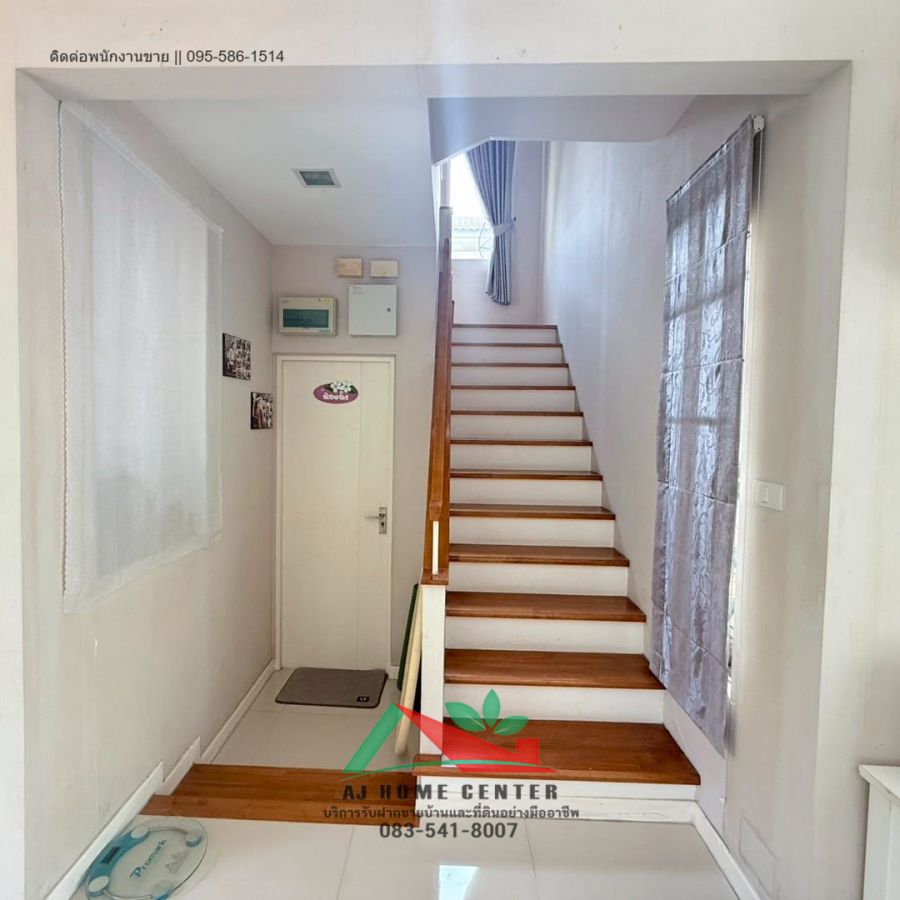 - ขายถูก บ้านเดี่ยว51.4ตรว. โครงการมัณฑนา เลค วัชรพล เฟส2 ถ.สุขาภิบาล5 สภาพพร้อมอยู่