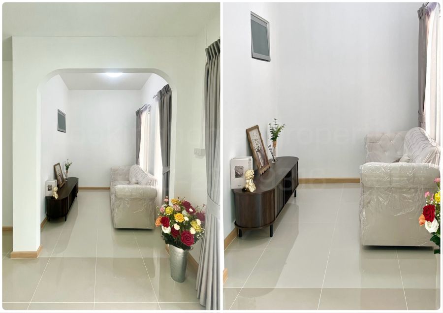 - ทาวน์โฮม 2 ชั้น 17 ตร.วา ทำใหม่ทั้งหลัง Pruksa Ville Ramintra - Prayasuren