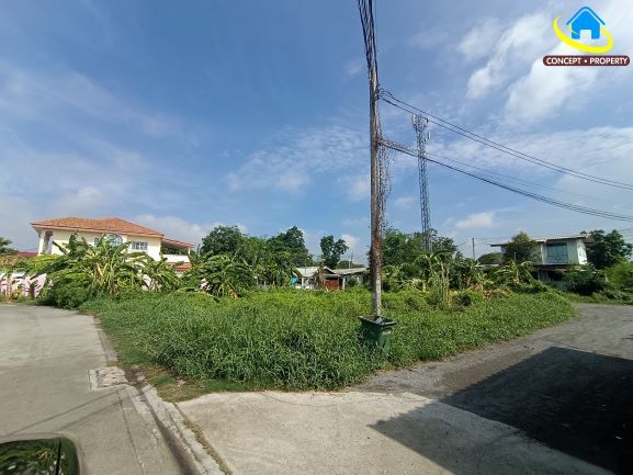 - ขายที่ดินแปลงมุม ติดถนน 2 ด้าน 53 ตร.ว. เฉลิมพระเกียรติ ร.9 ซอย 61 ประเวศ เหมาะสร้างบ้าน/โฮมออฟฟิศ/ร้านค้า เชื่อมต่ออ่อนนุช-พัฒนาการ-มอเตอร์เวย์