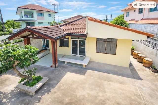 - บ้านเดี่ยวชั้นเดียว 3 นอน 2 น้ำ 54ตร.ว.นวมินทร์93-99 ใกล้ฟู้ดแลนด์ นวมินทร์ 700 ม. 220 ตร.ม.ชอคโกแลต วิลล์ 1.5 กม.