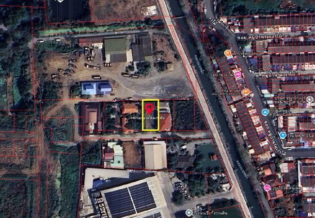 - ขายที่ดิน 130 ตร.ว. ซอยเลียบคลองนายหลีก ใกล้วัดลาดปลาดุก อำเภอบางบัวทอง นนทบุรี