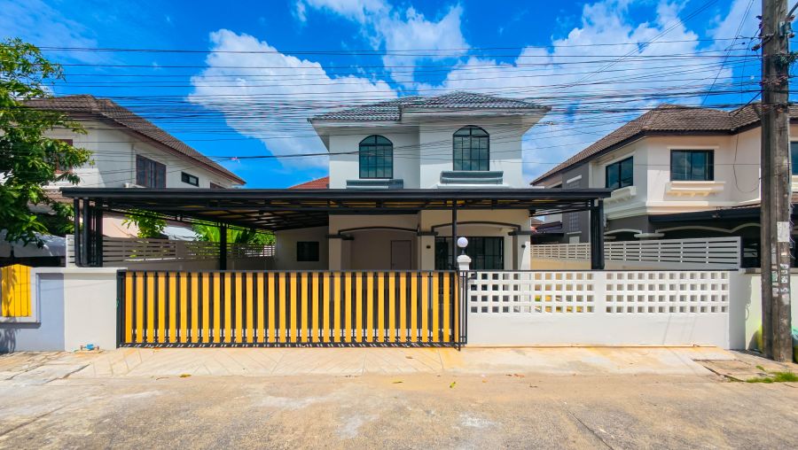 - ขายบ้านเดี่ยว 2 ชั้น KC Garden Home 18 ถ.นิมิตรใหม่ 40 เนื้อที่ 48 ตร.ว. 4 นอน 2 น้ำ