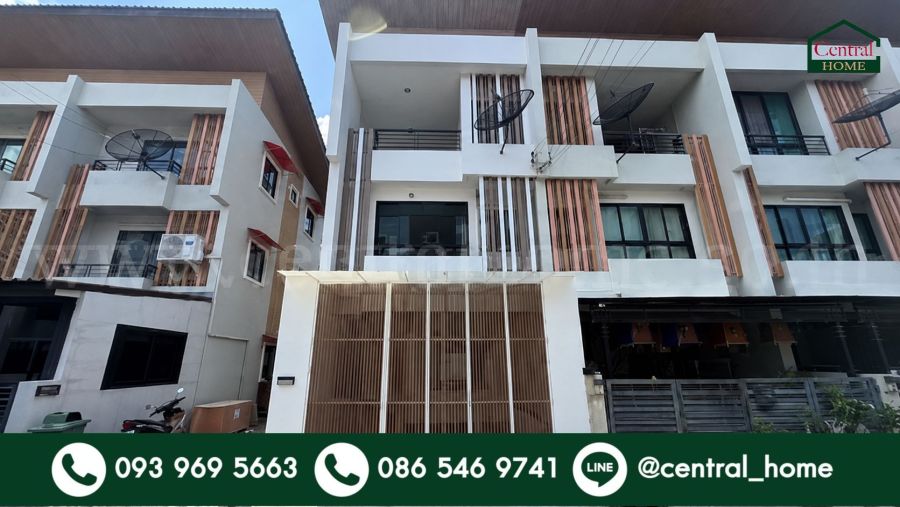 - ทาวน์โฮม 3 ชั้น เดอะ ซิมโฟนี่ นวมินทร์ 163 บ้านตัวอย่าง
