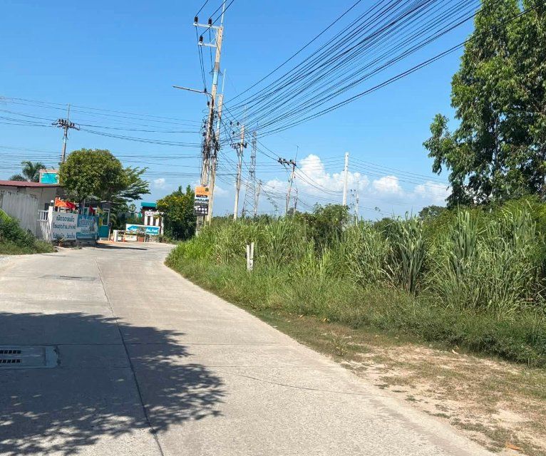 - ขายที่ดินมาบไผ่ 2 ไร่ ซอยวัดหนองแฟบ ใกล้ถนนเส้นศุขประยูร315-3.2กม. อ.บ้านบึง ชลบุรี