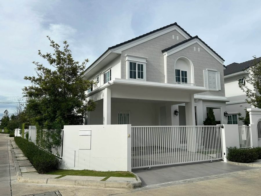 - ให้เช่า บ้านเดี่ยว แปลงมุม โครงการ ชัยพฤกษ์ บางนา กม.15 พร้อมอยู่ ราคา 78,000 บาท/เดือน