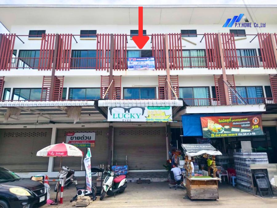 - ขายอาคารพาณิชย์ 3 ชั้น ทำเลทองในตลาดคลองสี่เมืองใหม่ คลองหลวง ปทุมธานี
