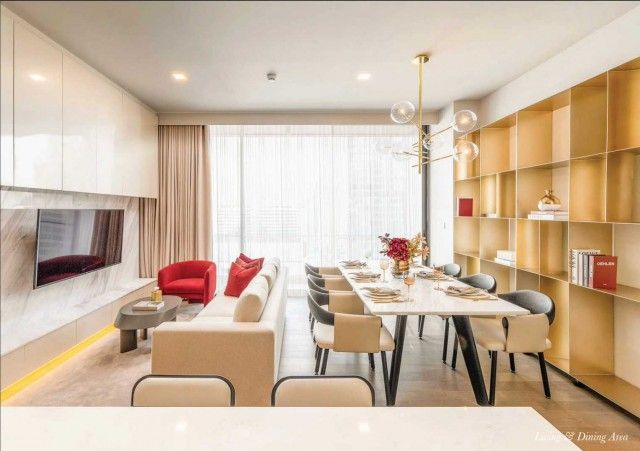- ให้เช่าคอนโดลักชัวรี Celes Asoke ห้องใหญ่ 2 นอน 86 ตรม ชั้น 24