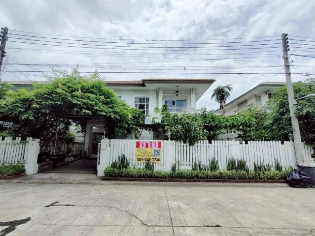 - ขายบ้านเดี่ยว 2 ชั้น 52 วา ทำเลทอง หน้าสวนสาธารณะโครงการ พฤกษาวิลเลจ 16 (Pruksa Village 16) เอกชัย-สมุทรสาคร