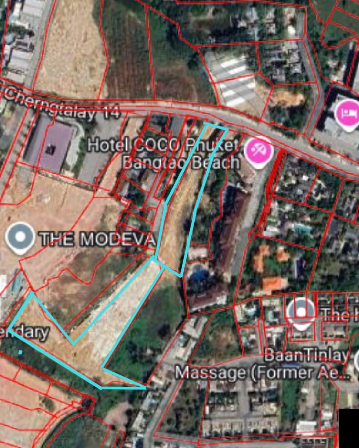 - ขายที่ดินสวยใกล้หาดบางเทา ภูเก็ต เนื้อที่ 12-0-12.4 ไร่ ราคา 799 ล้านบาท