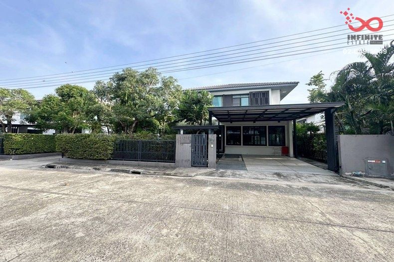 - ขายบ้านเดี่ยว 2 ชั้น มัณฑนา ศรีนครินทร์-บางนา 73 ตร.ว. ถนนหนามแดง-บางพลี สมุทรปราการ