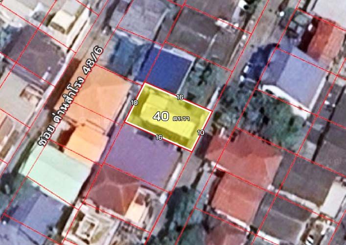 - ที่ดินถมแล้ว 40 ตร.วา ซ.แบริ่ง 48 (ด่านสำโรง 42) เมืองสมุทรปราการ