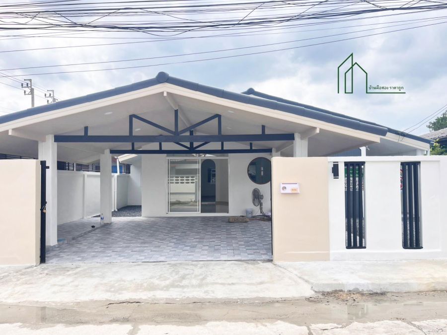 - บ้านเดี่ยว 1ชั้น หมู่บ้านเคหะธานี 4 ถนนราษฎร์พัฒนา ซอยมีสทีน สวยพร้อมอยู่