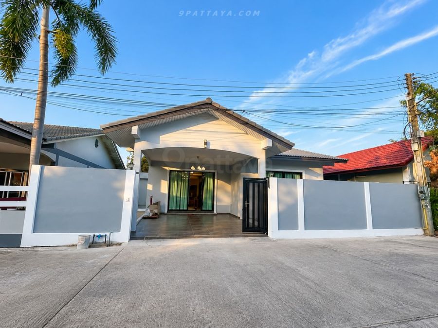 - ขายบ้านเดี่ยวชั้นเดียว รีโนเวทใหม่ทั้งหลัง หมู่บ้านนิดาชา