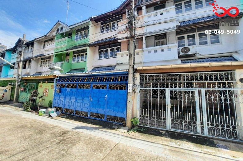 - ขายทาวน์เฮาส์ 3 ชั้น 19.2 ตร.ว. ถนนราชพฤกษ์ ซอยสวนผัก 19 ตลิ่งชัน ใกล้รถไฟฟ้าสายสีแดง สถานีตลิ่งชัน