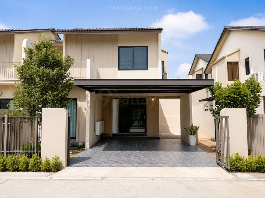 - ให้เช่าบ้าน Engel Haus Rong Po / Takhian Tia พร้อมเฟอร์ พร้อมอยู่
