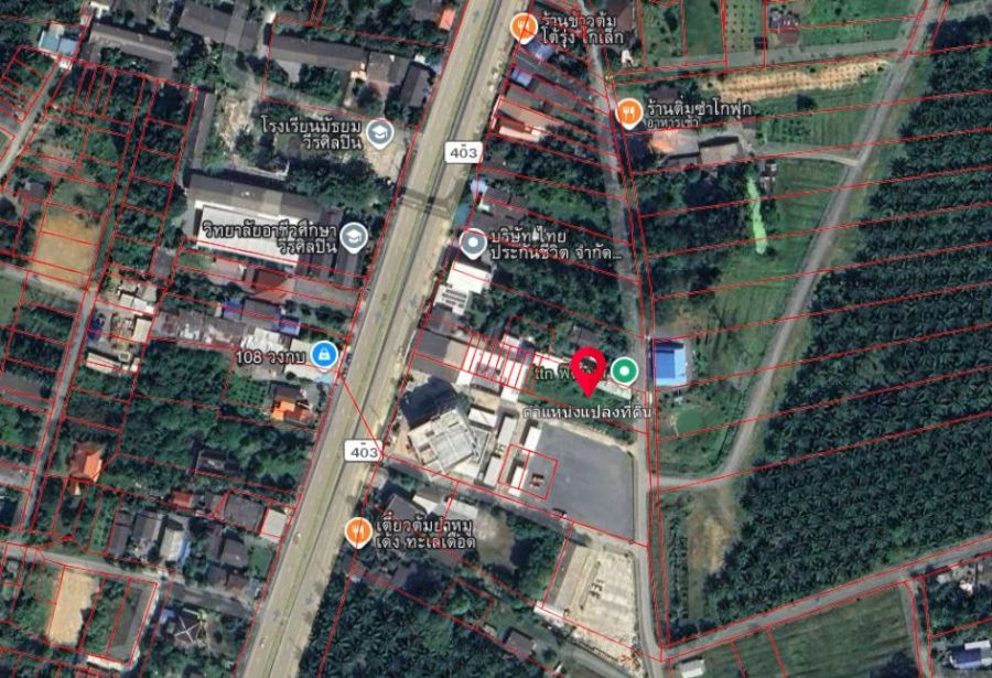 - ขายที่ดินเปล่า ถมแล้ว ทำเลดี ใกล้ชุมชน อ.ร่อนพิบูลย์ จ.นครศรีธรรมราช