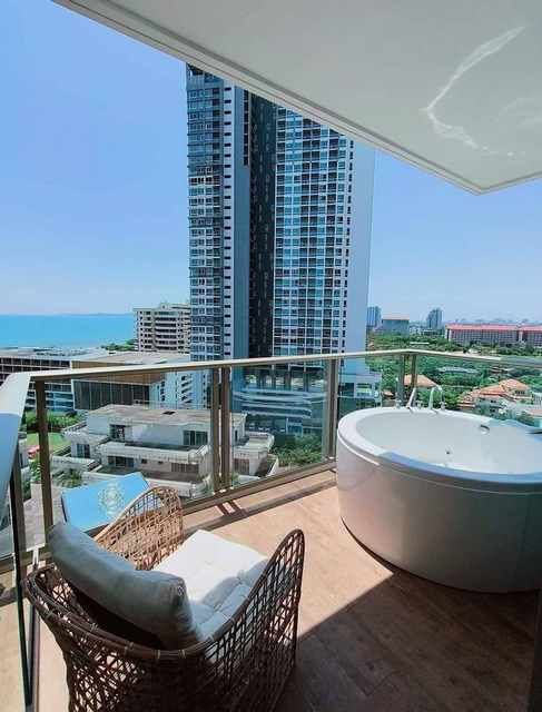 - The Riviera Monaco Pattaya ขาย ห้องหัวมุม วิวทะเล พร้อมอ่างจากุซซี่ริมระ