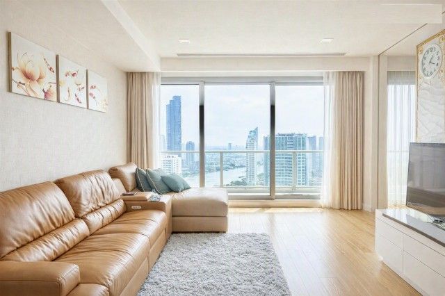 - The River คอนโดมิเนียม 3 นอน 3 น้ำ ใกล้ BTS เจริญนคร 400 ม.พื้นที่ 138 ตร.ม.ชั้น 41 Top Floor ตึก B คอนโด Luxury ริมแม่น้ำเจ้าพระยา วิวเมือง