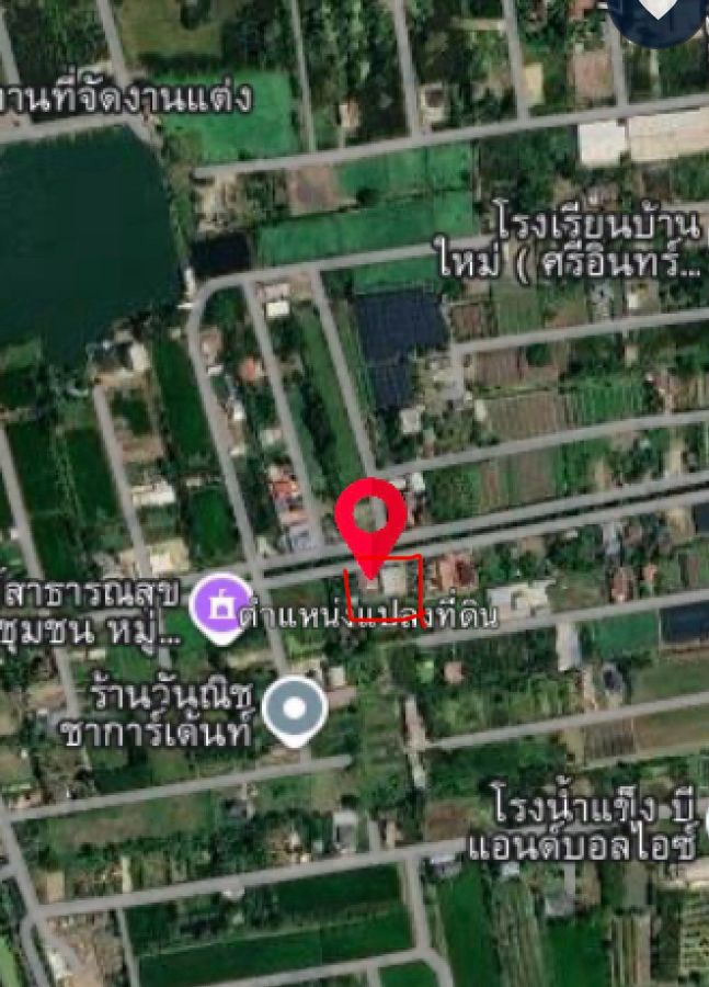 - ขายที่ดินเปล่า 107 ตร.ว. ต.บ้านใหม่ อ.บางใหญ่ จ.นนทบุรี