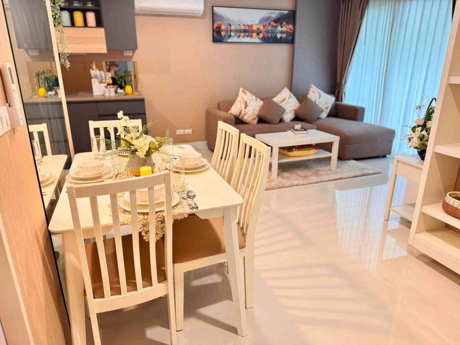 - ให้เช่า NATUREZA Art North Pattaya 2 ห้องนอน เฟอร์นิเจอร์ครบ พร้อมเข้าอยู่