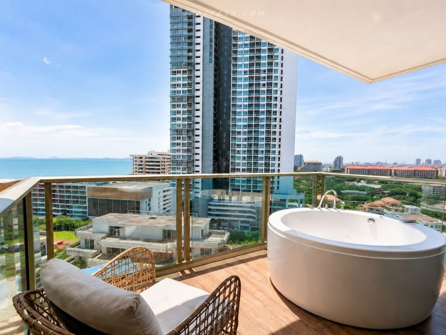 - ขาย/ให้เช่า The Riviera Monaco Pattaya ห้องหัวมุม ชั้น 14