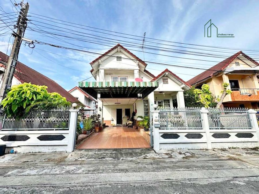 - บ้านเดี่ยวพร้อมอยู่ 50 ตรว. โซนร่มเกล้า มีนบุรี สุวินทวงค์ หมู่บ้าน ประภาวรรณโฮม 1