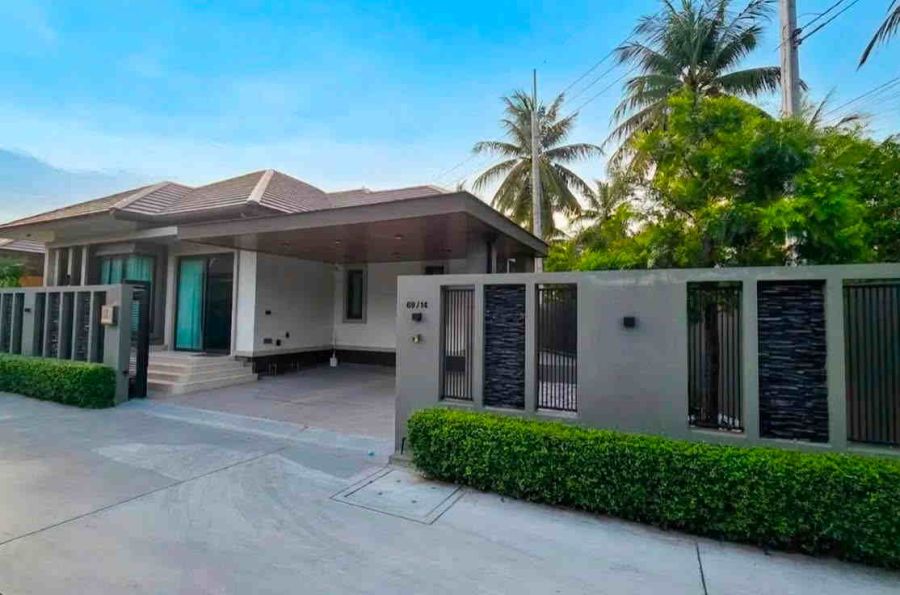 - ให้เช่า Pool Villa มาบประชัน โป่ง พัทยา 3 ห้องนอน