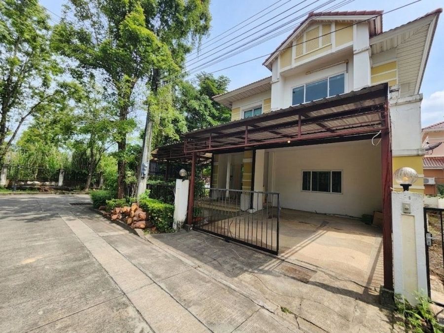 - บ้านหลังมุม ที่ดิน 74.6 ตร.ว. มีพื้นที่ด้านข้างเหลือเยอะ | Perfect Place พระราม 5 ราชพฤกษ์